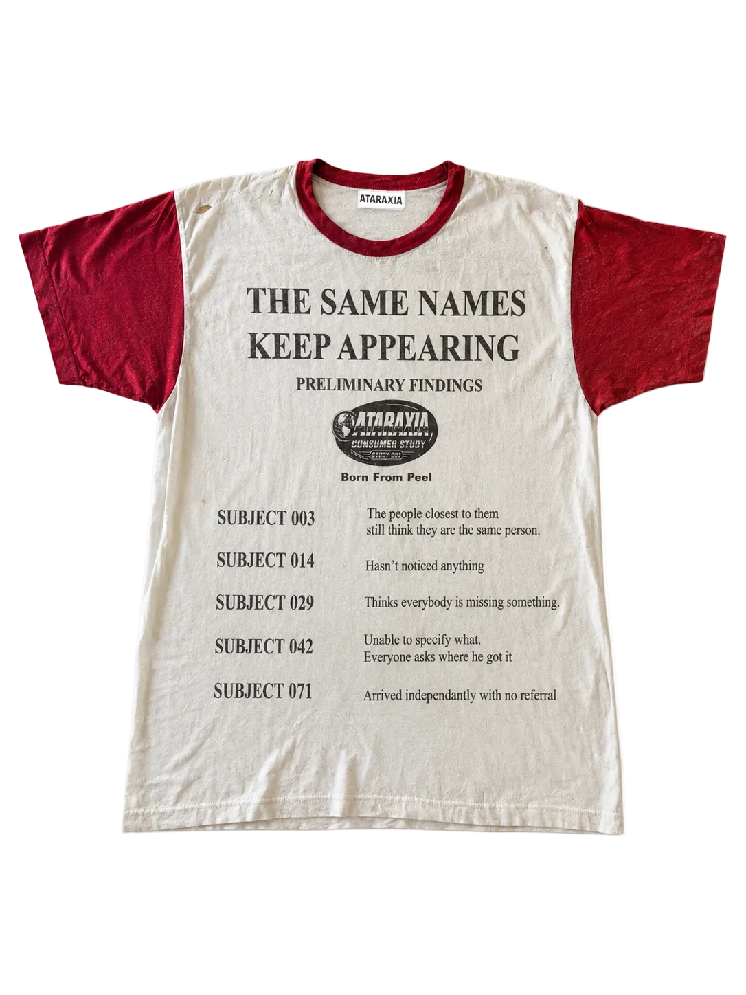 Consumer Study Ringer Tee