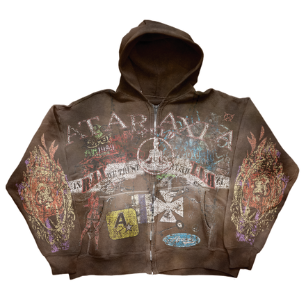 Regal Hoodie Mud transparent product image